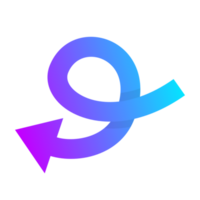 arrow icon. Arrow mark icon. abstract arrows for design use. Flat arrow icon. colorful arrow gradient color. png