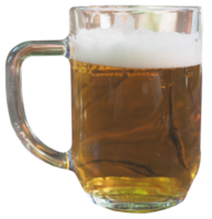 groot bier glas transparant PNG