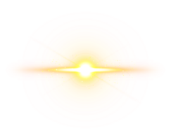 lente flare dourado luz poeira partícula Magia estilo png