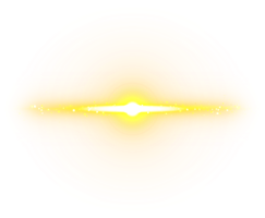 lente flare dourado luz poeira partícula Magia estilo png