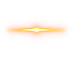 lente flare dourado luz poeira partícula Magia estilo png