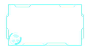 abstrato hud exibição infográfico ficção científica futurista quadro, Armação em formação png