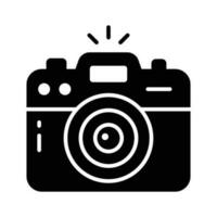 Camera vector design in modern and trendy style, photography device icon