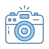 Camera vector design in modern and trendy style, photography device icon