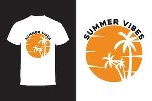Vector T-shirt design. Summer Typography Vector T-shirt design.