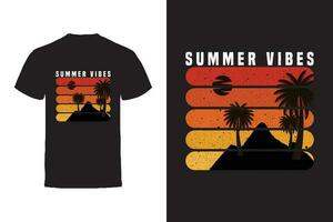 Vector T-shirt design. Summer Typography Vector T-shirt design.