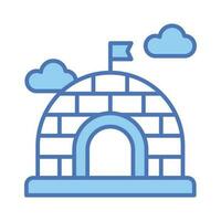 An amazing vector of igloo in modern style, ready to use icon