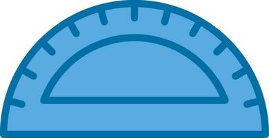 Protractor Vector Icon Design