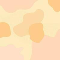 boho with abstract shapes in pastel colors. Vector illustration.