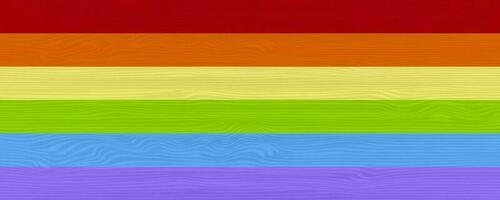 rainbow wood texture background. Vector illustration EPS10