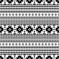 Seamless ethnic ornament pattern with abstract geometric. Border vector illustration. Native American Navajo Aztec pattern. Design for textile, fabric, clothing, curtain, rug, ornament, background.