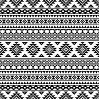 Ethnic geometric abstract motif background design. Seamless pattern in folk art style. Aztec Navajo Native American. Design for textile, fabric, clothing, curtain, rug, ornament, wrapping, wallpaper. vector