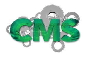 cms contenido administración sistema 3d concepto png