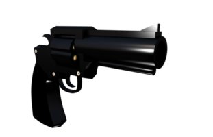 Firearm Weapon PNG Object