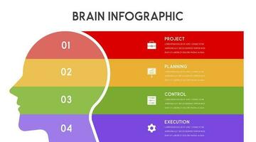 Business concept 4 options or steps vector