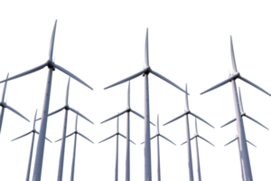 Wind Turbines Front png