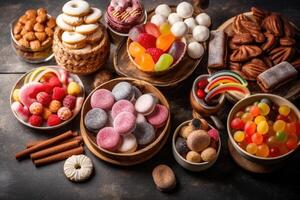 stock photo of confectionery food photography AI Generated