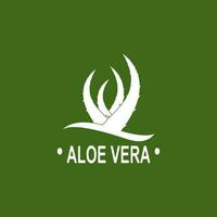 Aloe vera logo illustration template design vector