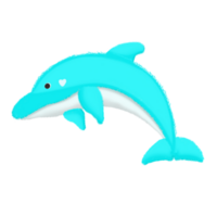 Dolphin in the ocean png