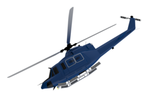 blå modern chopper png