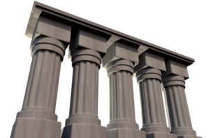 Ancient Columns PNG Object