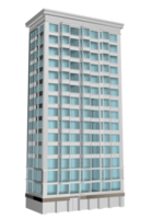 Multi Level Building 3D png