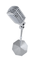 Retro Microphone PNG
