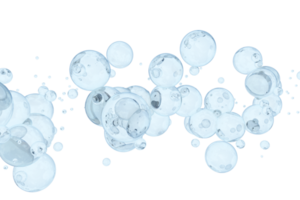Soaping Bubbles PNG Graphic