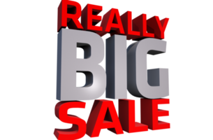 Really Big Sale png