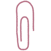 Office stationery paper clip png