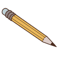Office stationery writing png