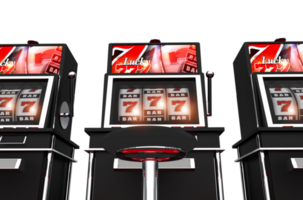 las Vegas Slot Obst Maschinen png 3d Illustration