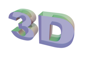 3d icône png objet