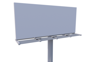 leeren Plakatwand png