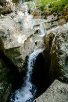 View of a waterfall photo