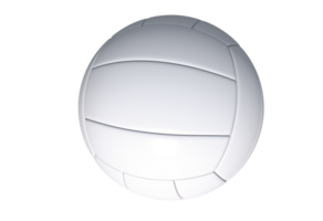 White Volleyball Sport PNG