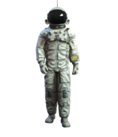 astronaut på transparent bakgrund, 3d framställa png