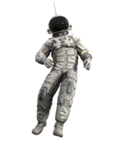 astronaut på transparent bakgrund, 3d framställa png