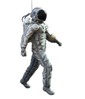 astronaut på transparent bakgrund, 3d framställa png