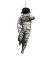 astronaut på transparent bakgrund, 3d framställa png