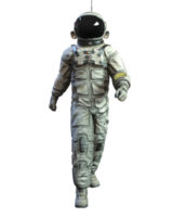 astronaut på transparent bakgrund, 3d framställa png