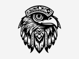 Majestic eagle logo design illustration capturing strength and freedom. Perfect for sports, aviation, and patriotic brands. Striking and impactful. vector