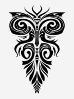 tribal tattoo design element vector