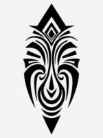 tribal tattoo design element vector