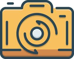 color icon for change vector