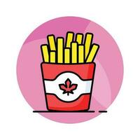 Yummy french fries vector design in modern style, ready to use icon