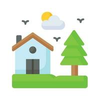 Get this beautifully designed icon of home in modern style, premium icon vector