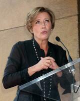 LOS ANGELES  AUGUST 5 Emma Thompson at the Hollywood Walk of Fame Ceremony for Emma Thompson at Hollywood Walk of Fame on August 5 2010 in Los Angeles CA photo