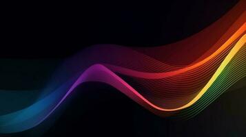 Abstract gradient background, gradient mesh, wavy gradient photo