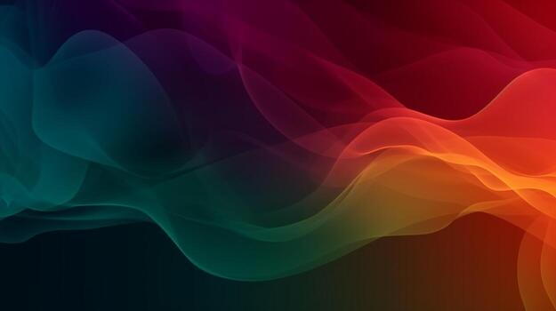 Abstract gradient background, gradient mesh, wavy gradient photo